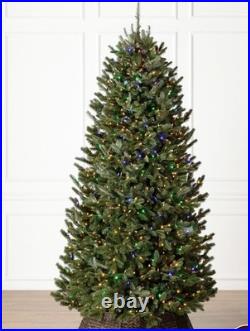 BH FRASER FIR NARROW reNEW 7.5' NARROW TREE with LED COLOR+CLEAR LIGHTS