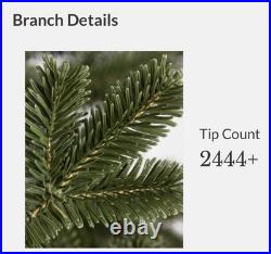 BH FRASER FIR NARROW reNEW 7.5' NARROW TREE with LED COLOR+CLEAR LIGHTS