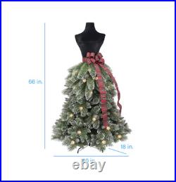 BIG SALE Holiday Living 5.5ft Pre-Lit Mannequin Christmas Tree