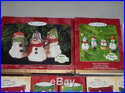 Boxed Ornament Lot Hallmark Husky Frosty Friends Jingle Kringle Mr Potato Head