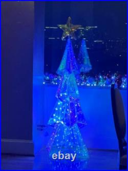 BRAND NEW Holiday Living 5-ft LED Iridescent Tree Prismatic FREE SHIPPING