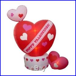 BZB Goods 6' 8' Valentine's Day Inflatable Animated Hearts