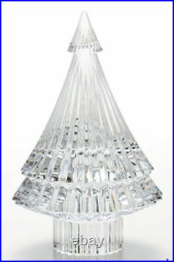 Baccarat Crystal Noel Mille Nuits Fir Clear BRAND NEW IN RED BACCARAT BOX SET