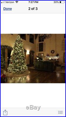 Balsam Hill $2000 12 Foot Christmas Tree From 2017 Great Deal Fraser Fir