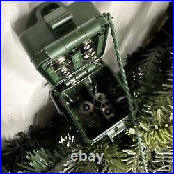 Balsam Hill 2-PACK 26 inch Fraser Fir Wreaths Clear Candlelight $239 Open Box