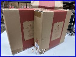 Balsam Hill 2-PACK 26 inch Fraser Fir Wreaths Clear Candlelight $239 Open Box