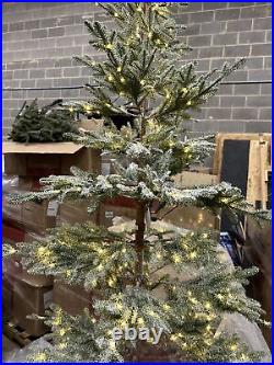 Balsam Hill 9 Foot Frosted Alpine Balsam Fir Tree Fairy Lights Open $999 READ