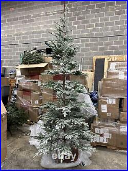 Balsam Hill 9 Foot Frosted Alpine Balsam Fir Tree Fairy Lights Open $999 READ