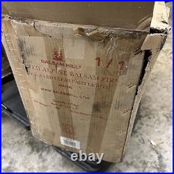 Balsam Hill 9 Foot Frosted Alpine Balsam Fir Tree Fairy Lights Open $999 READ
