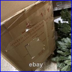 Balsam Hill 9 Foot Frosted Alpine Balsam Fir Tree Fairy Lights Open $999 READ
