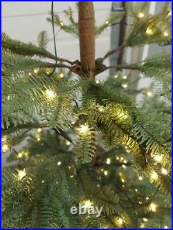 Balsam Hill Alpine Balsam Fir 7.5', Prelit Tree, Clear Fairy Lights - NewithOPEN