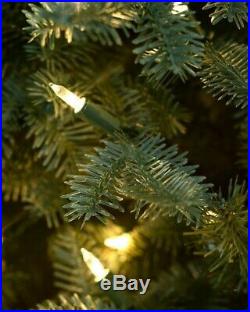Balsam Hill BH Balsam Fir Christmas Tree 7.5 Ft Candle Clear LED With Easy Connect
