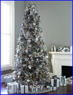 Balsam Hill BH FROSTED FRASER FIR 6.5' Tree with Candle Light 2809958 Free Ship