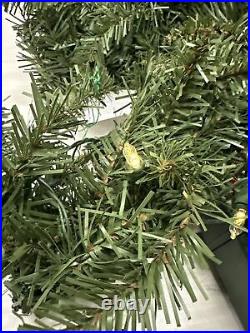 Balsam Hill Berkshire Mountain Fir 10 Ft Garland Candlelight LED Open $239