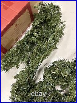 Balsam Hill Berkshire Mountain Fir 10 Ft Garland Candlelight LED Open $239
