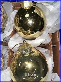 Balsam Hill Biltmore Christmas Tree Ornaments Set 15 Pcs Lot D