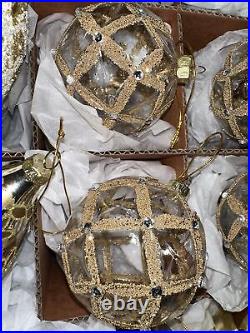 Balsam Hill Biltmore Christmas Tree Ornaments Set 15 Pcs Lot D
