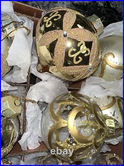 Balsam Hill Biltmore Christmas Tree Ornaments Set 15 Pcs Lot D