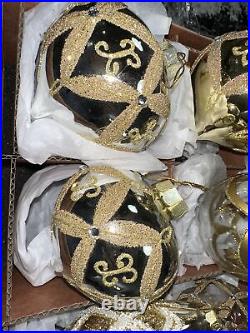 Balsam Hill Biltmore Christmas Tree Ornaments Set 15 Pcs Lot D