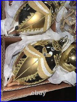 Balsam Hill Biltmore Christmas Tree Ornaments Set 15 Pcs Lot D