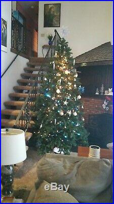 Balsam Hill California Baby Redwood Tree 9 foot tall incl all accessories