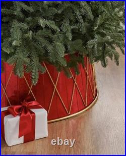 Balsam Hill Christmas Drum Tree Collar Large 33 Balsam Hill Christmas Drum Tree Collar Large 33