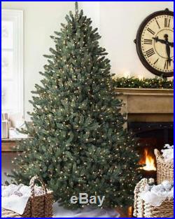 Balsam Hill Classic Blue Spruce Artificial Christmas Tree, 6.5 F. T Clear Light