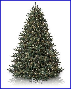 Balsam Hill Classic Blue Spruce Artificial Christmas Tree, 6.5 Feet, Clear light