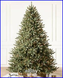 Balsam Hill Classic Blue Spruce Artificial Christmas Tree, 7.5 Feet Clear Light