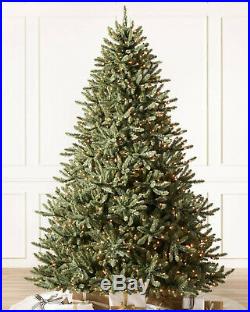 Balsam Hill Classic Blue Spruce Artificial Christmas Tree 7.5 Ft Clear