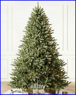 Balsam Hill Classic Blue Spruce Christmas Tree 6.5 Ft Clear & Free Shipping