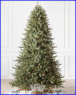 Balsam Hill Classic Blue Spruce Narrow Tree 6' 42 Clear Incandescent