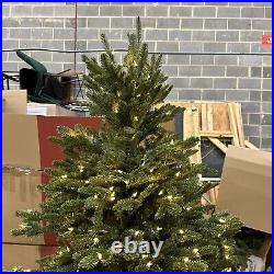 Balsam Hill Fraser Fir Narrow Christmas Tree 7.5 ft Candlelight LED Open $899