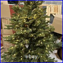 Balsam Hill Fraser Fir Narrow Christmas Tree 7.5 ft Candlelight LED Open $899