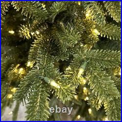 Balsam Hill Fraser Fir Narrow Christmas Tree 7.5 ft Candlelight LED Open $899