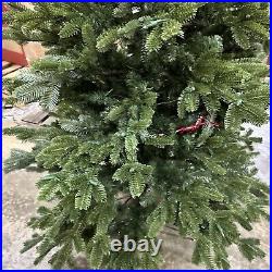 Balsam Hill Fraser Fir Narrow Christmas Tree 7.5 ft Candlelight LED Open $899