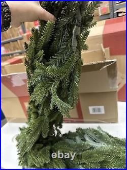 Balsam Hill Fraser Fir unlit 10 Foot Garland $299 Christmas Garland. 2-PACK