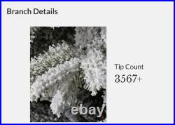 Balsam Hill Frosted Fraser Fir 7.5ft Christmas Tree