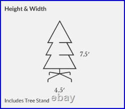 Balsam Hill Frosted Fraser Fir 7.5ft Christmas Tree