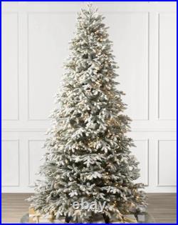 Balsam Hill Frosted Frasier Fir 7.5ft Tree With Clear Lights