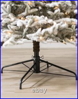 Balsam Hill Frosted Frasier Fir 7.5ft Tree With Clear Lights