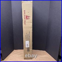Balsam Hill LED Lit Wooden Christmas Holiday Mantel Village 32 NEW