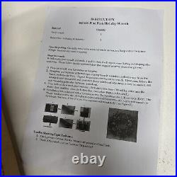 Balsam Hill Pine Peak 28 Wreath Open Box (Box damage/Broken Ornament) $199-Retu