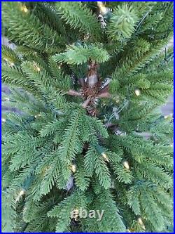 Balsam Hill Red Spruce Slim 6.5' Christmas Tree Prelit- Clear LED, NewithOpen Box