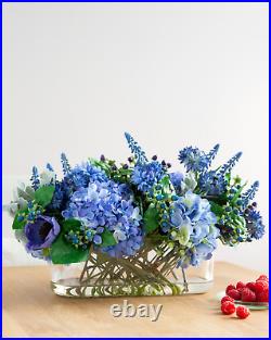 Balsam Hill Rhapsody in Blue Floral Arrangement