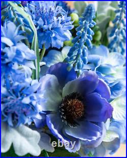 Balsam Hill Rhapsody in Blue Floral Arrangement