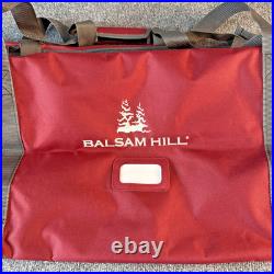 Balsam Hill Rolling Multi-purpose Christmas Tree Storage Bag 15 x 15 x 55 NEW