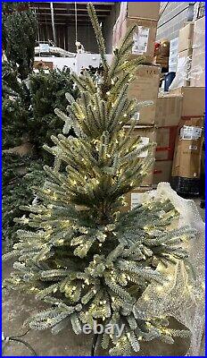 Balsam Hill Sanibel Spruce 5 Foot Christmas Tree LED Clear lights $499