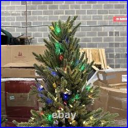 Balsam Hill Silverado Slim 7 Foot Color+ Clear LED Easy Plug Open $999