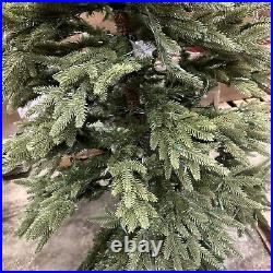 Balsam Hill Silverado Slim 7 Foot Color+ Clear LED Easy Plug Open $999